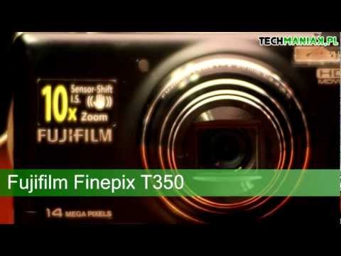 Wideo test i recenzja aparatu Fujifilm Finepix T350 | techManiaK.pl