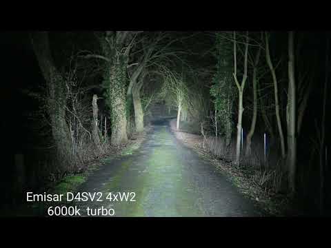 Emisar D4SV2 4xW2 6000k - Lumintop GT Mini Pro XHP50.2 6500k comparison
