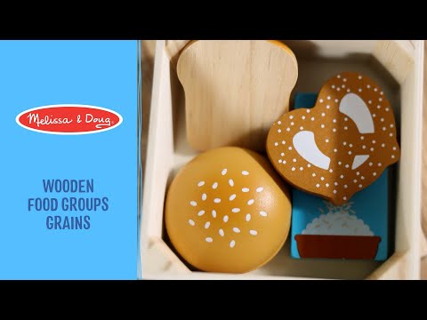 Wooden Food Groups Play Set - Grains