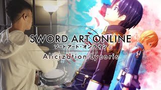 Download lagu SWORD ART ONLINE Alicization Lycoris OP - ReoNa【Scar/let】- Drum Cover/を叩いてみた mp3