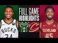 BUCKS at CAVALIERS | FULL GAME HIGHLIGHTS | December 29, 2023