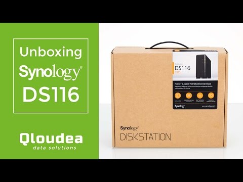Unboxing Synology DS116
