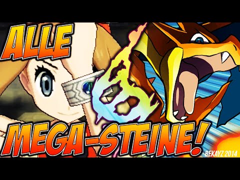Alle Megastein Fundorte in Pokemon Omega Rubin & Alpha Saphir [german/Deutsch]