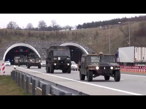 Dragoon Ride - US Army Sending Armored Convoy 1,100 Miles Through Europe