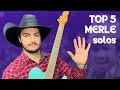 TOP 5 Merle Haggard Country Guitar Solos Of ALL TIME