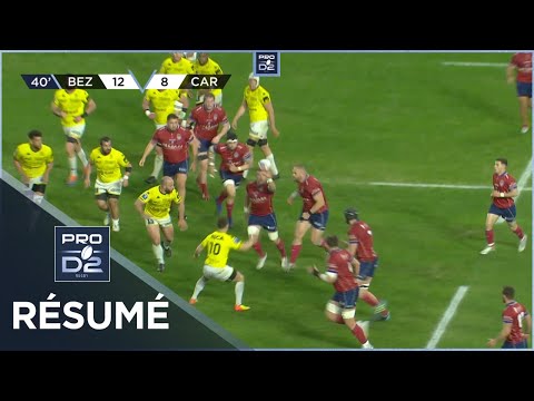 PRO D2 - Résumé AS Béziers Hérault-US Carcassonne: 18-17 - J25 - Saison 2022/2023
