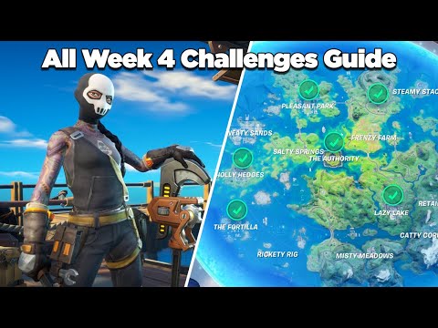 All Week 4 Challenges Guide (Fortnite Chapter 2 Season 3)