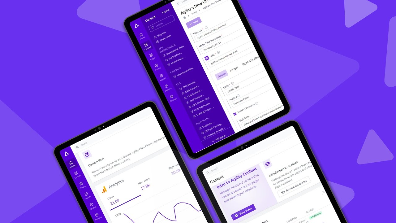 Getting Started With Agility CMS