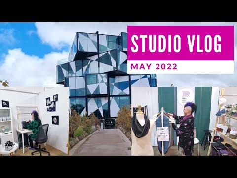 🕸️ STUDIO VLOG MAY 2022 🕸️ - Moving in to my new studio, Bowerbird Design Market, The Cube!