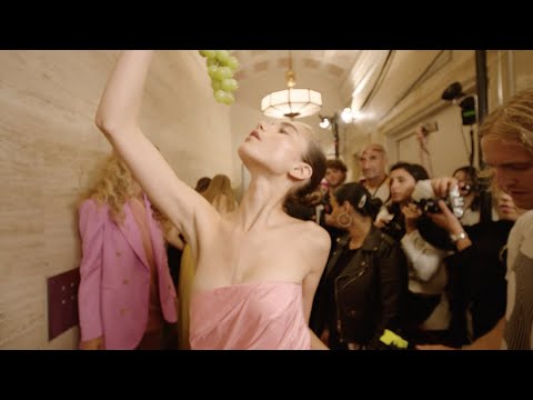 Backstage at Oscar de la Renta Spring 2020