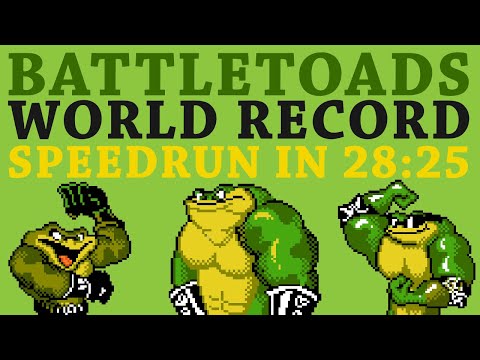 [World Record] Battletoads (NES) 100% in 28:25