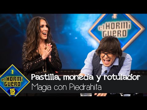 La magia enloquecedora de Luis Piedrahita sorprende a Malú - El Hormiguero