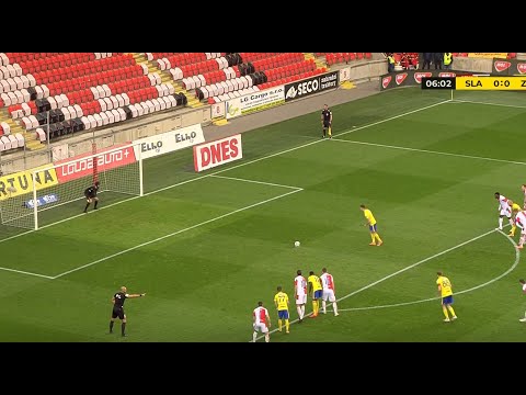 SESTŘIH: Slavia - Zlín 2:1 18.4. 2021