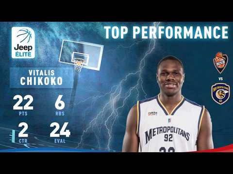 Vitalis Chikoko (22 points) Highlights vs. Le Mans