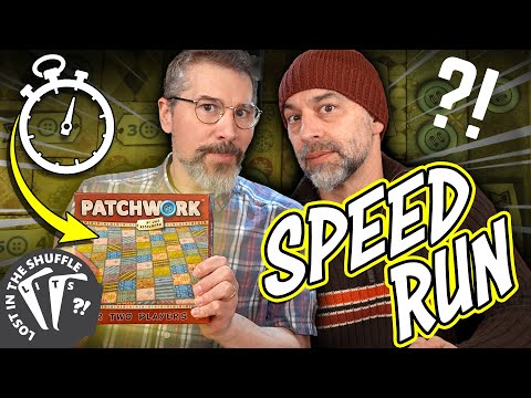 Can we beat the time on the box? It's a Board Game Speed Run! - Lost In The Shuffle