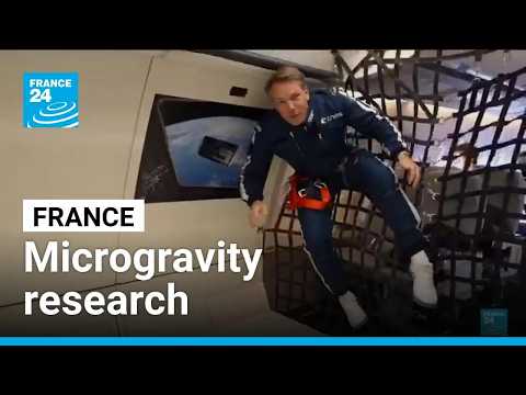 France: Scientists conduct microgravity experiments on parabolic flights