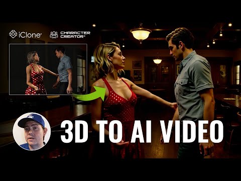 3D Guidance for Production-Level AI Generation | iClone, Character Creator, FLUX, FusionX