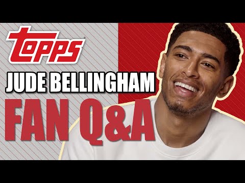 Jude Bellingham Answers Fan Questions: UEFA Champion's League Hopes and More! | #Topps