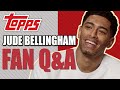 Jude Bellingham Answers Fan Questions: UEFA Champion's League Hopes and More! | #Topps