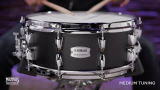 Video thumbnail for Yamaha 14x5.5 Tour Custom Snare Drum - Licorice Satin (TMS1455-LCS) by Memphis Drum Shop