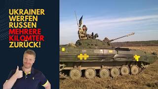 Ukrainer werfen Russen KILOMETERWEIT zurück! Lagebericht (548)