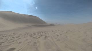Sandboarding in Ica, Peru