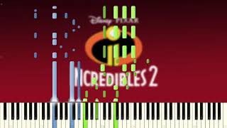 (The Incredibles 2) Pow! Pow! Pow! - Mr. Incredible's Theme Tutorial