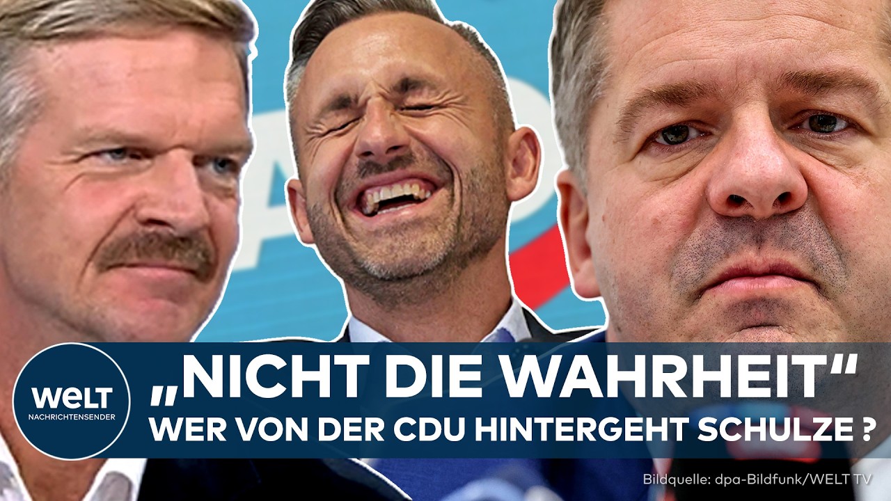 SACHSEN-ANHALT: "Nicht die Wahrheit" – Wer hintergeht Schulze und verhilft der AfD zur Macht?