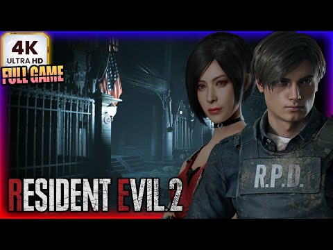 RESIDENT EVIL 2 REMAKE (S+ RANK) LEON A, Standard Difficulty (4K/60FPS)