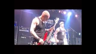 CRASHED OUT One of the boys