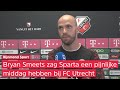 Bryan Smeets na FC Utrecht-Sparta (4-0): 'We liepen al vroeg achter de feiten aan'
