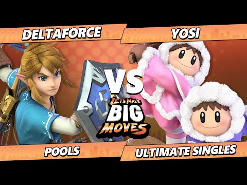 LMBM 2023 - Deltaforce (Link) Vs Yosi (Ice Climbers) SSBU Ultimate Tournament
