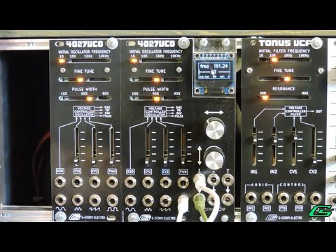 GSE 4027 VCO Eurorack Module (ARP 2600, Odyssey) [Demo 1]