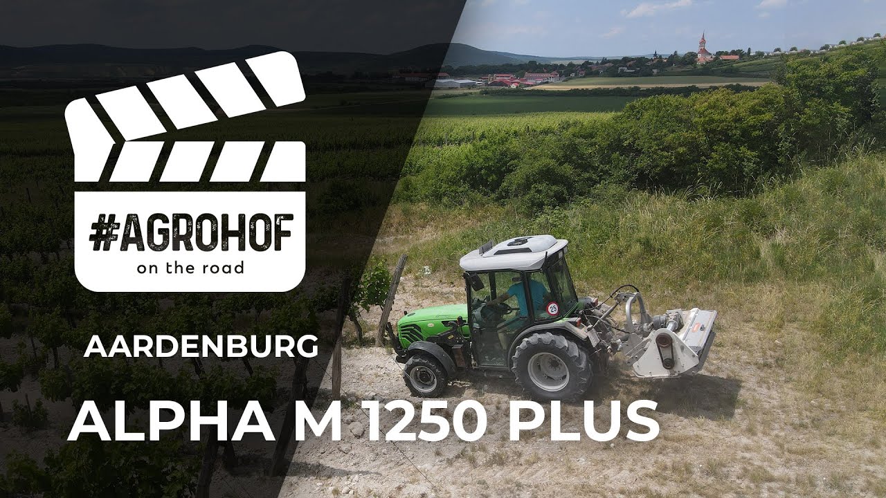 Szárzúzó, mulcsozó, kalapácsos zúzó 125-155 cm (vízszintes tengelyű) / Alpha M Plus