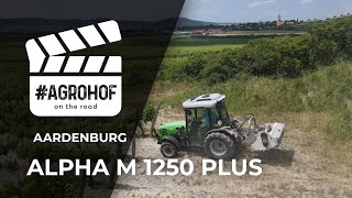 Szárzúzó, mulcsozó, kalapácsos zúzó 125-155 cm (vízszintes tengelyű) / Alpha M Plus