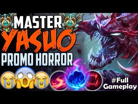 VS MASTER YASUO? PROMO GAMES HORROR | New Runes Cho'Gath vs Yasuo TOP | RANKED SEASON 8 Gameplay