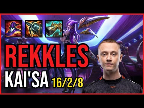 REKKLES - KAI'SA vs. SAMIRA ADC | EUW CHALLENGER | PATCH 11.2 | QUADRAKILL
