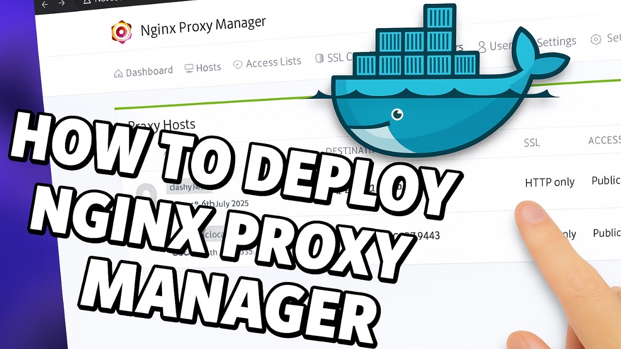 Nginx Proxy Manager Tutorial – Complete Docker Install & Setup Guide