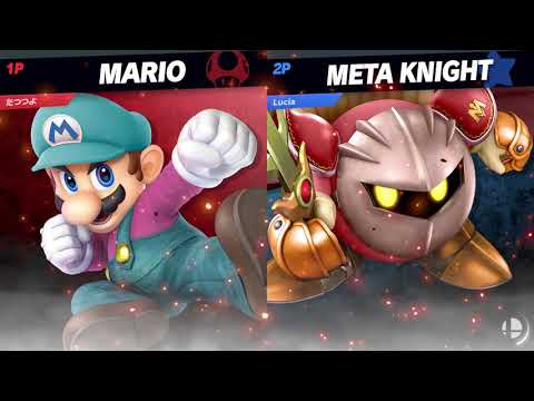 MasterHand 43 Ultimate WF - Tatsutsuyo(Mario) vs. Lucia(Metaknight)
