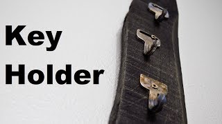 Key Hook | Using Old Keys to make a Key Holder
