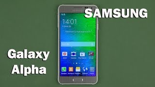 Samsung G850F Galaxy Alpha (Charcoal Black) - відео 10