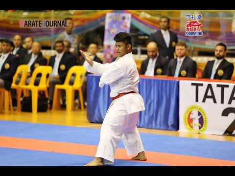 AKF2019 Junior Kata Male FINAL ALDEEKAN DHARI (KUWAIT)vsFUNADA AOI (JAPAN)