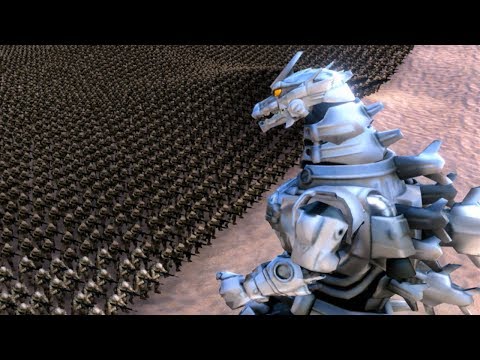 MECHA GODZILLA ATTACKS!!! | Ultimate Epic Battle Simulator HD