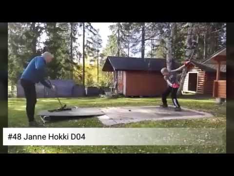 Janne laukaustreeni - Hokki D2 Team 04
