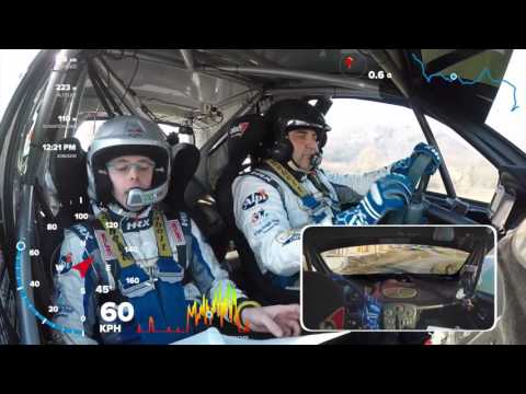 A.Pulvirenti M.Rosso Camera Car P.S.4 1° Rally Day IL Grappolo 2016