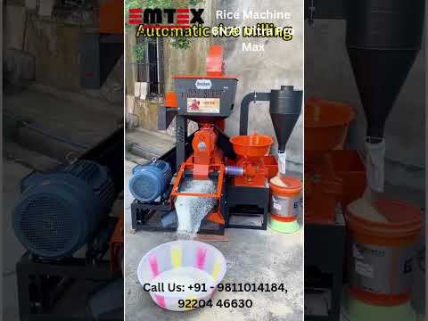 Rice Machine 6N70 Ultra Pro Max | Best Mini Rice Mill in India #MiniRiceMill #RiceMill #ricemachine