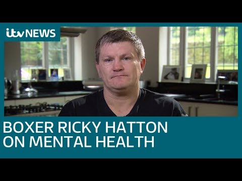 Former Boxer Ricky Hatton opens up about his struggles with mental health | ITV News
