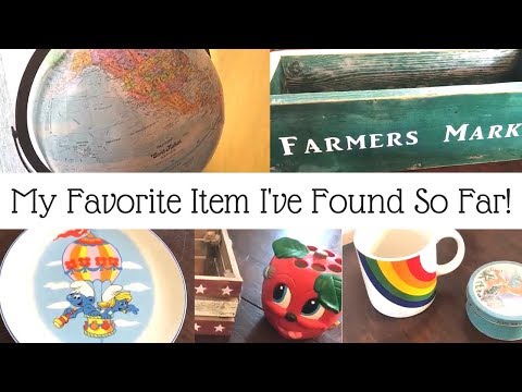 YARD SALE HAUL | MY FAVORITE FIND SO FAR!