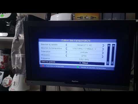 Comment entré un nouveau Fréquence sur ATLAS 200HD إدخال تردد جديد على