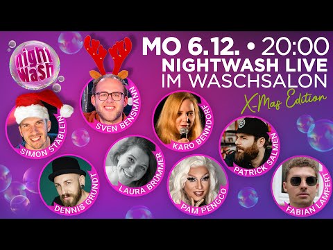Es weihnachtet im Waschsalon | Nightwash Live - X-Mas Edition